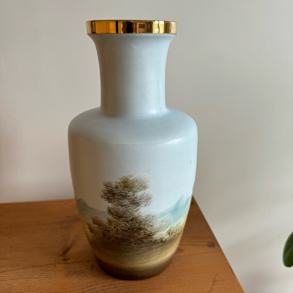 Vintage Janbo Made in Spain Ceramic Vase The Little Fruit Seller Artwork Murillo - Picture 7 of 10